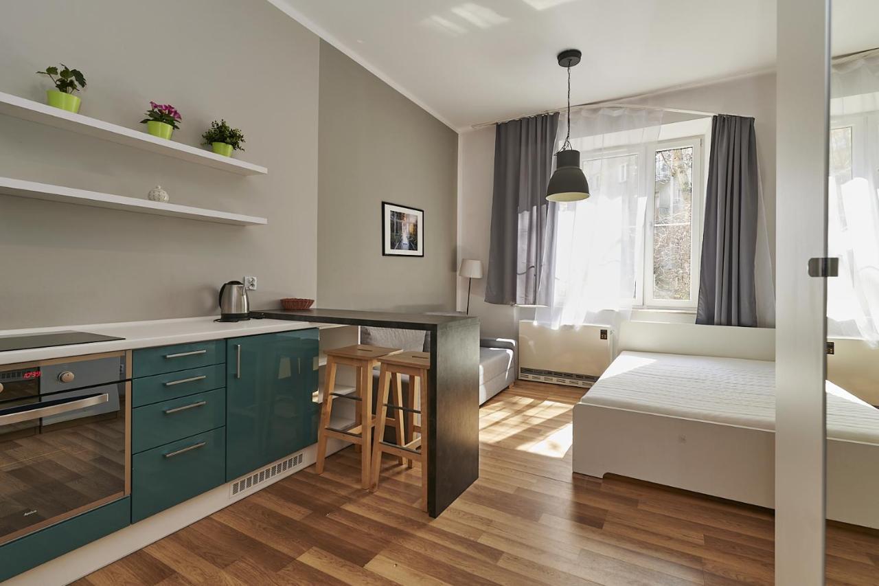 Appartamento Przy Alejach Cracovia Esterno foto